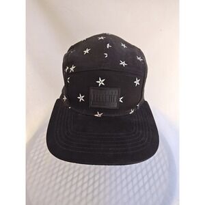 Rock Smith men's 100% authentic adjustable Black one size strapback cap 5 Panel